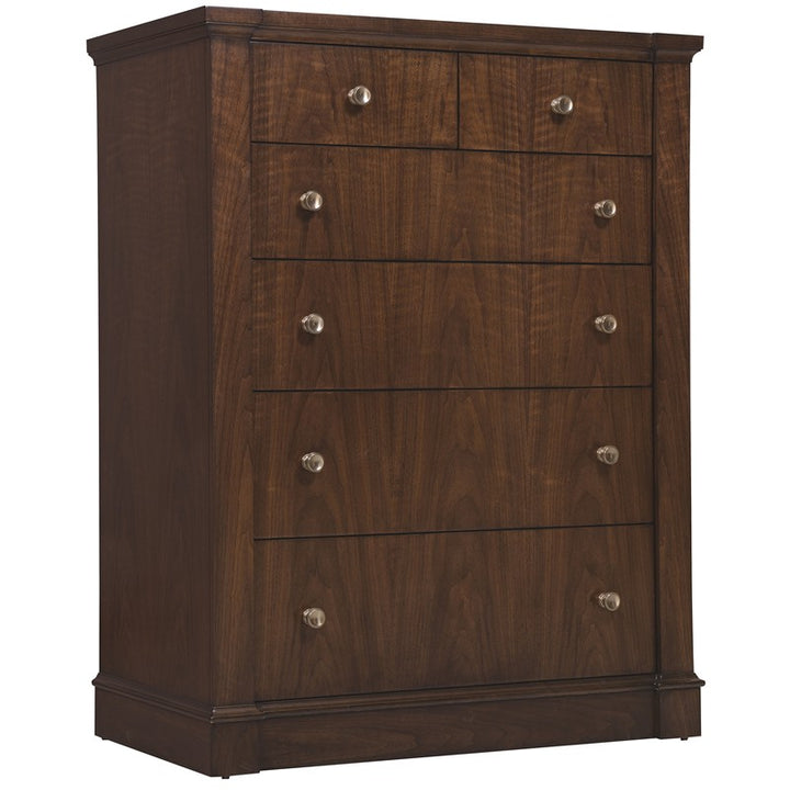 Archives - Six-Drawer Chest - Dark Wood