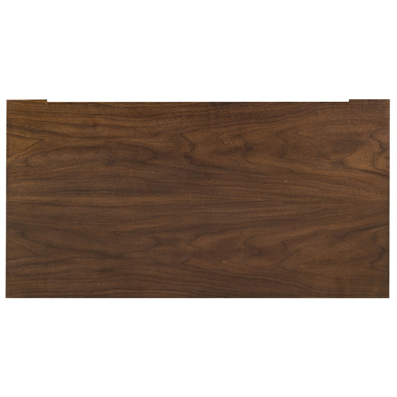 Archives - Three-Drawer Nightstand - Dark Brown