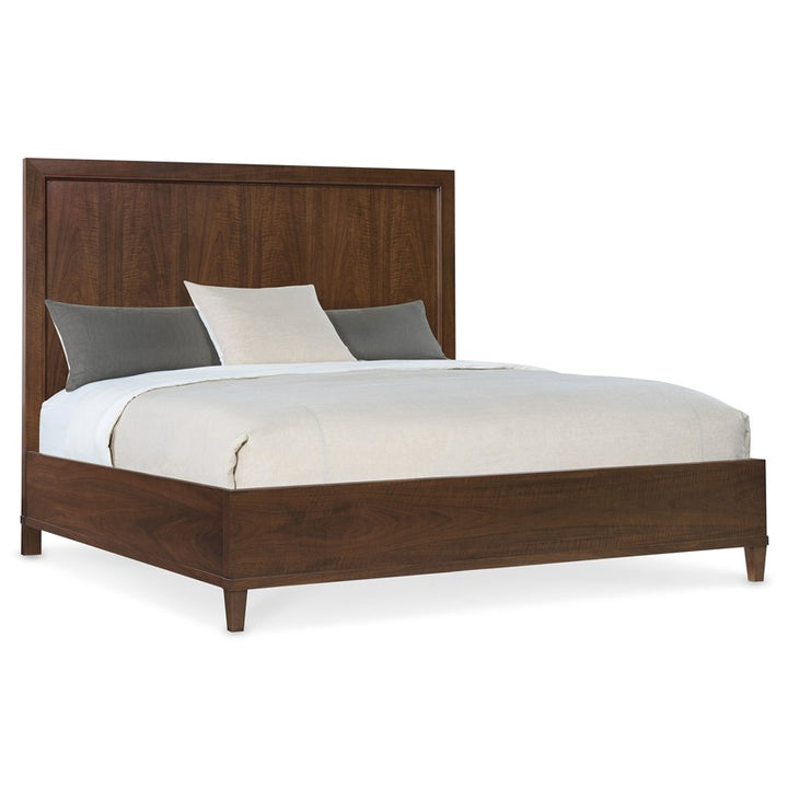 Archives - Queen Panel Bed - Dark Brown