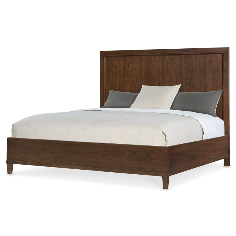 Archives - King Panel Bed - Dark Brown