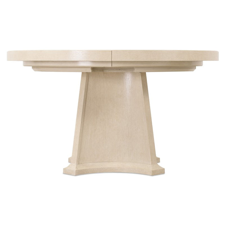 Westwood - Round Dining Table With One 20" Leaf - Beige
