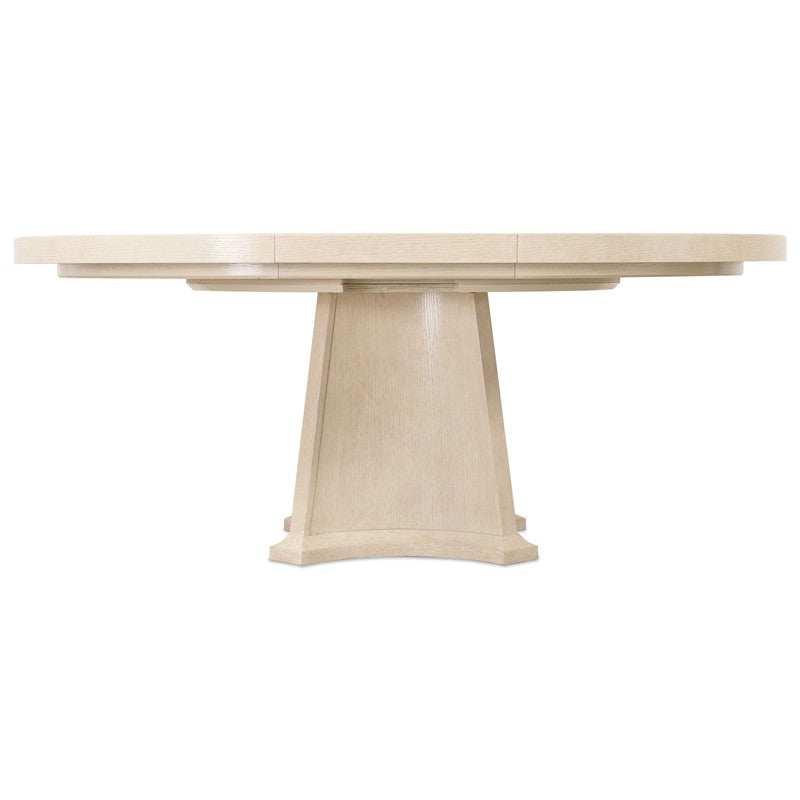Westwood - Round Dining Table With One 20" Leaf - Beige