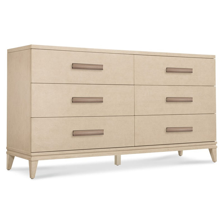 Westwood - Six-Drawer Dresser - Beige
