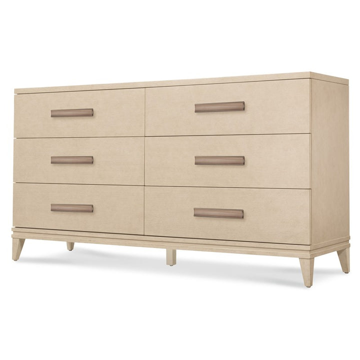 Westwood - Six-Drawer Dresser - Beige