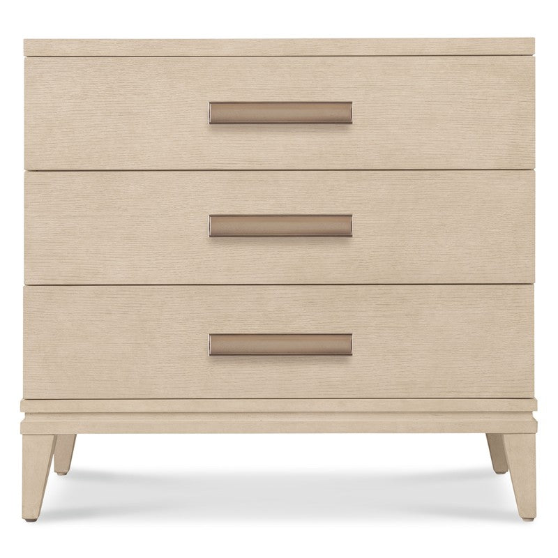 Westwood - Three-Drawer Nightstand - Beige