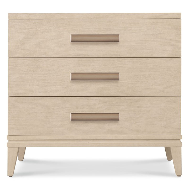 Westwood - Three-Drawer Nightstand - Beige