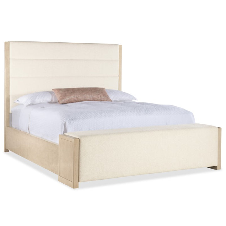 Westwood - Queen Upholstered Storage Bed - Beige