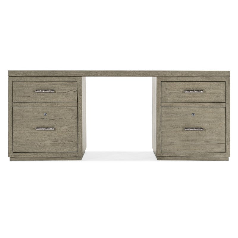 Linville Falls - Desk - 72" Top - 2 Small Files