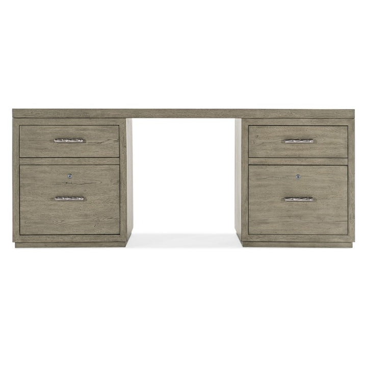 Linville Falls - Desk - 72" Top - 2 Small Files