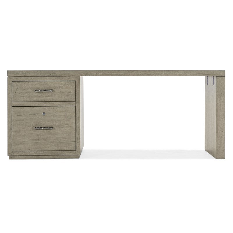 Linville Falls - Desk - 72" Top - Small File And Leg