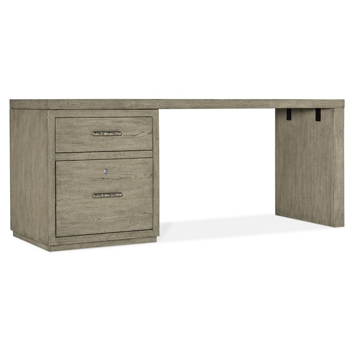 Linville Falls - Desk - 72" Top - Small File And Leg