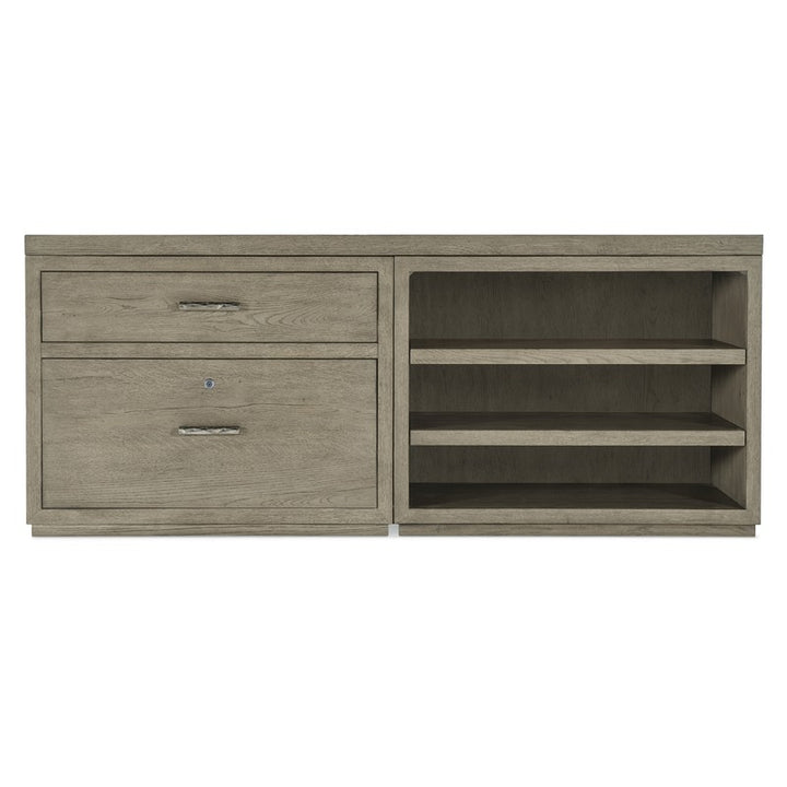 Linville Falls - Credenza - 72" Top - Lateral File And Open