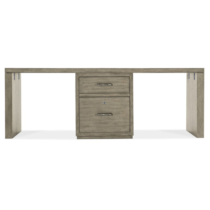 Linville Falls - Desk - 84" Top - Small File And 2 Legs