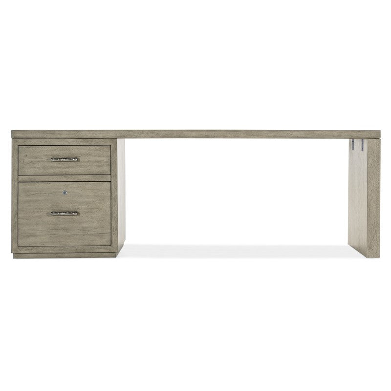 Linville Falls - Desk - 84" Top - Small File And Leg