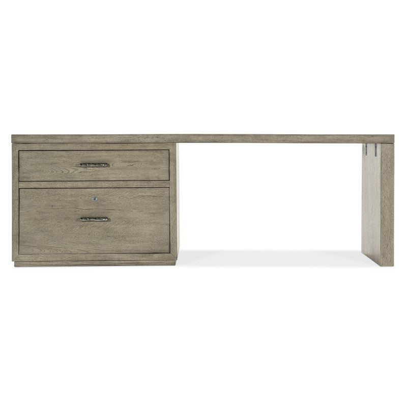 Linville Falls - Desk - 84" Top - Lateral File And Leg