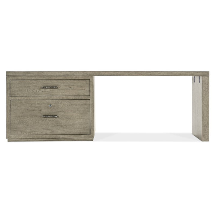 Linville Falls - Desk - 84" Top - Lateral File And Leg