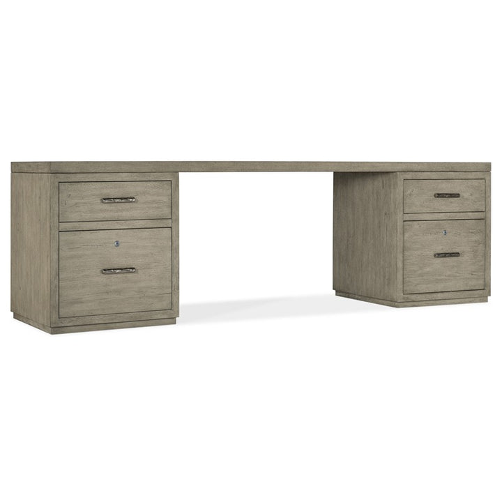 Linville Falls - Desk - 96" Top - 2 Small Files