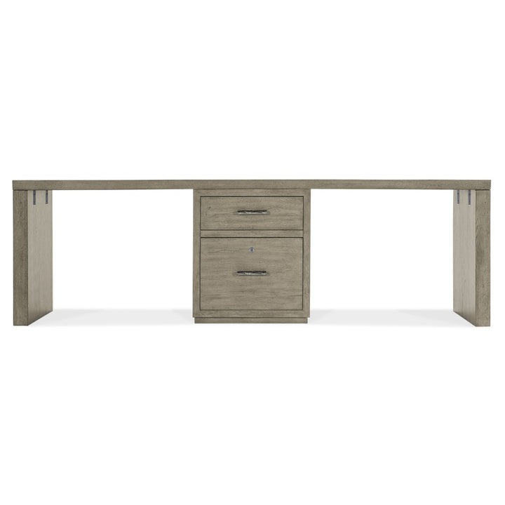 Linville Falls - Desk - 96" Top - Small File And 2 Legs