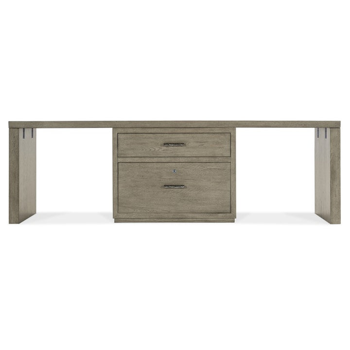 Linville Falls - Desk - 96" Top - Lateral File And 2 Legs