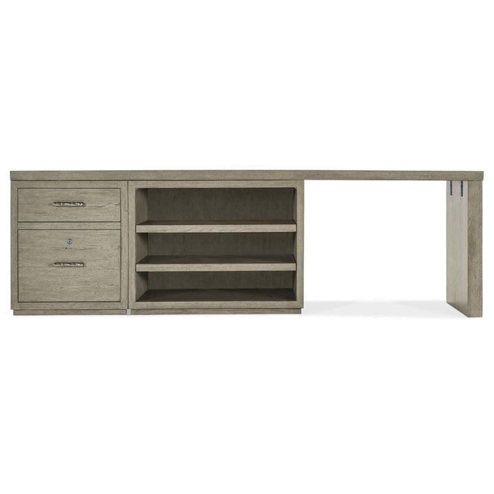Linville Falls - Desk - 96" Top - Small File - Open And Leg