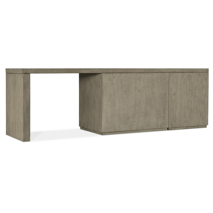 Linville Falls - Desk - 96" Top-Small File - Lateral File And Leg