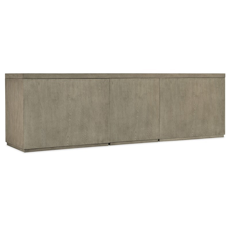 Linville Falls - Credenza - 96" Top - Small File - Lateral File And Open