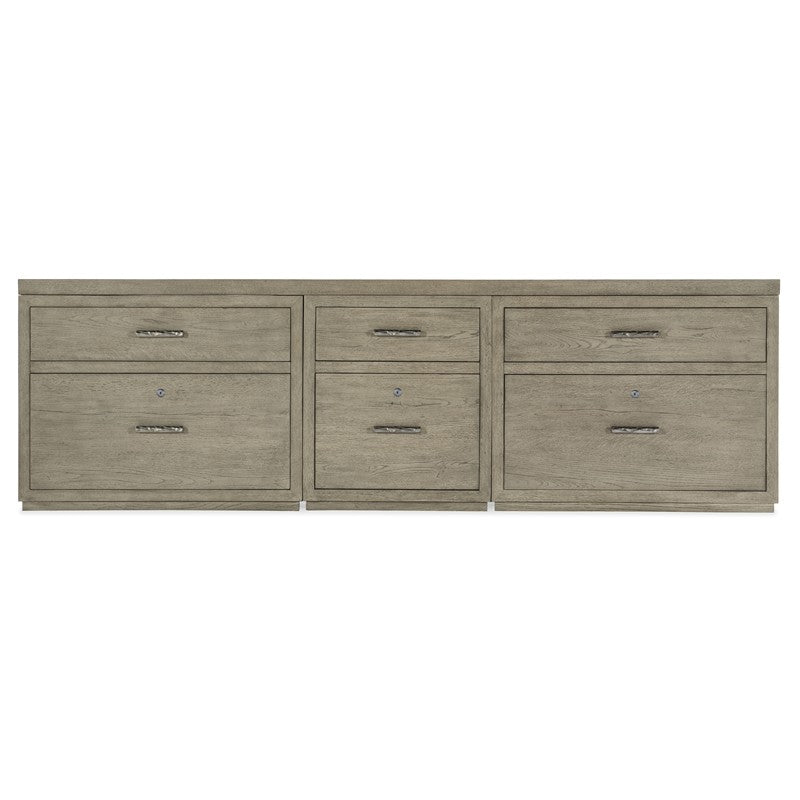 Linville Falls - Credenza - 96" Top - Small File And 2 Lateral Files