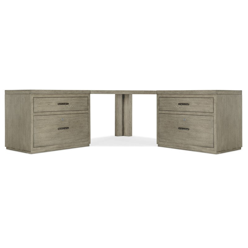 Linville Falls - Corner Combo 2-36" Tops - 2 Lateral Files