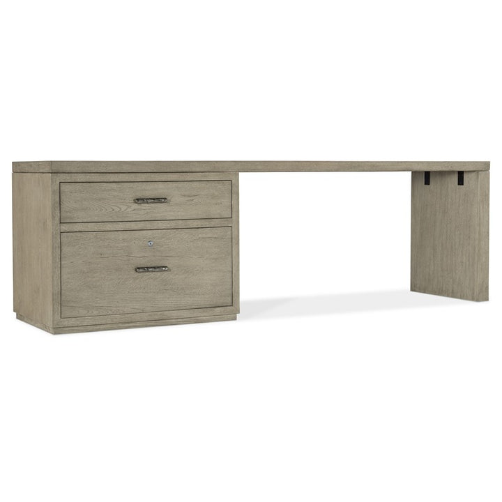 Linville Falls - Desk 96" Top - Large File And 1 Leg