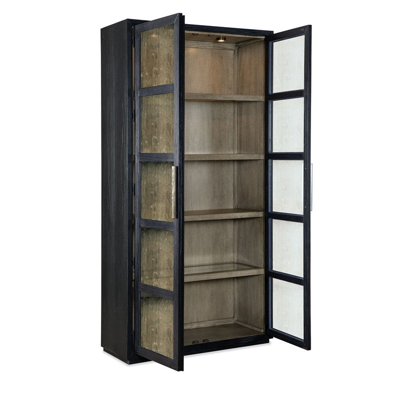 Linville Falls - Shou Sugi Ban Curio Cabinet