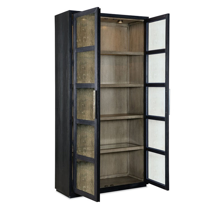 Linville Falls - Shou Sugi Ban Curio Cabinet