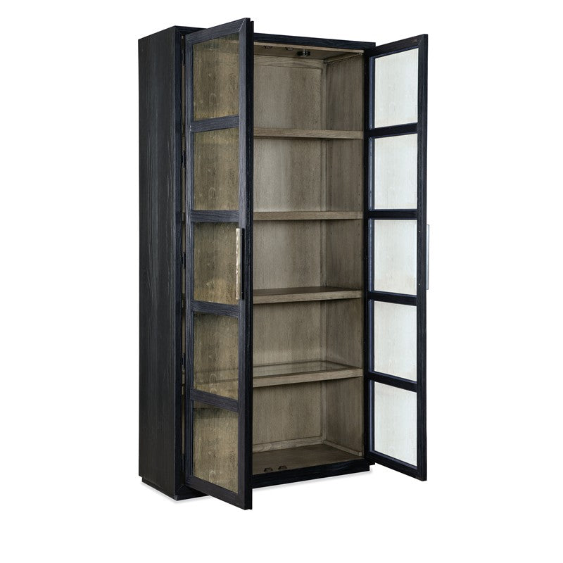 Linville Falls - Shou Sugi Ban Curio Cabinet