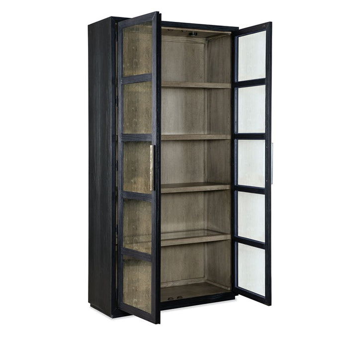 Linville Falls - Shou Sugi Ban Curio Cabinet