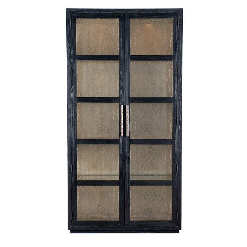 Linville Falls - Shou Sugi Ban Curio Cabinet