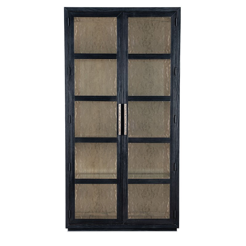 Linville Falls - Shou Sugi Ban Curio Cabinet