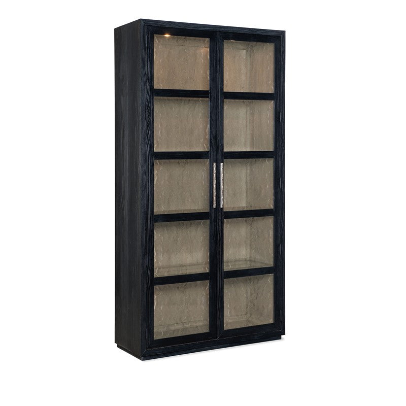 Linville Falls - Shou Sugi Ban Curio Cabinet