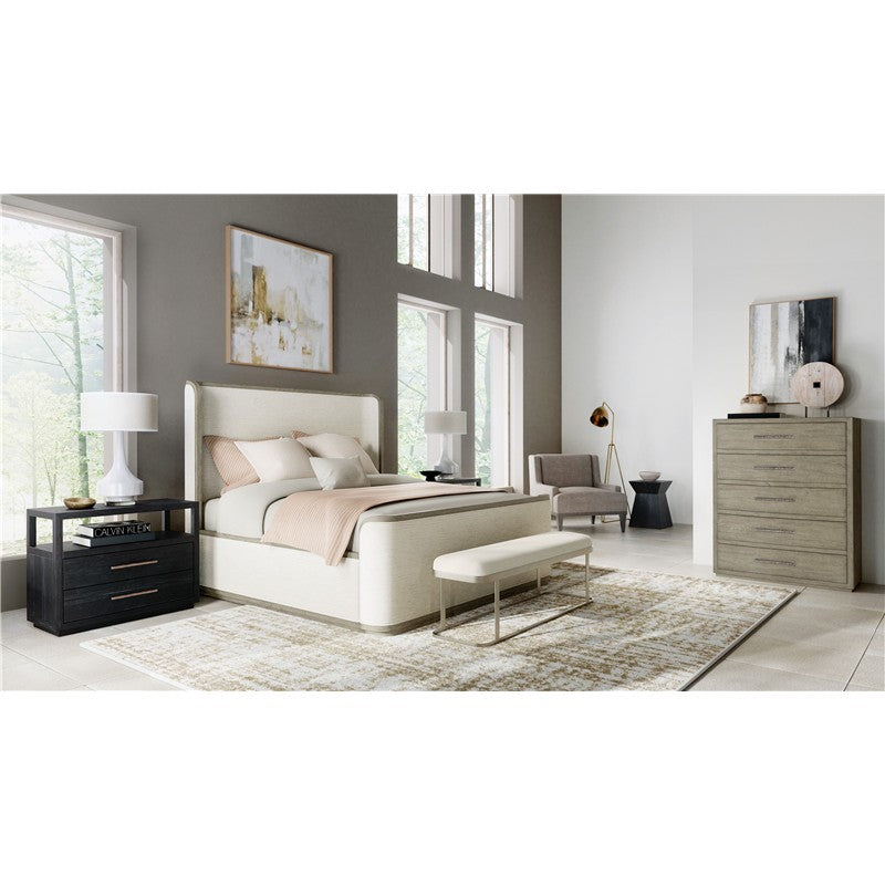 Linville Falls - Shou Sugi Ban 2-Drawer Nightstand