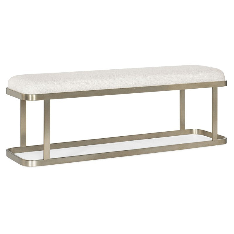Linville Falls - River Branch Upholstered Bench