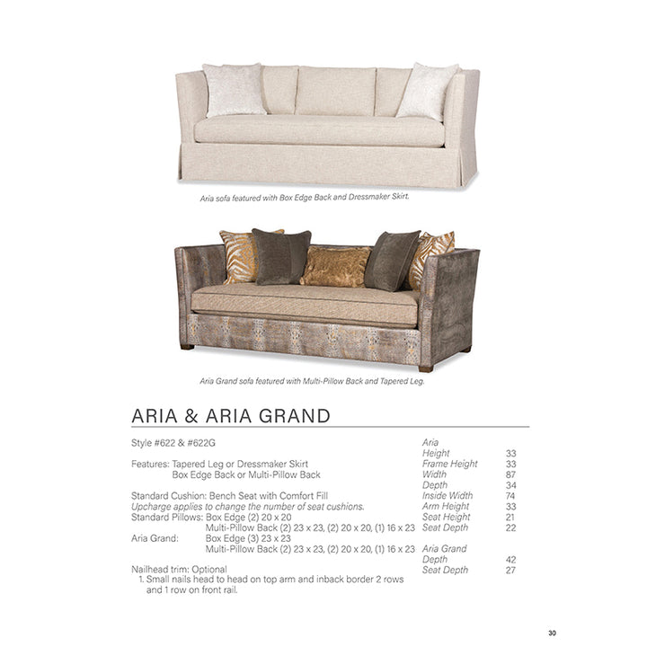 Aria Grand Sofa