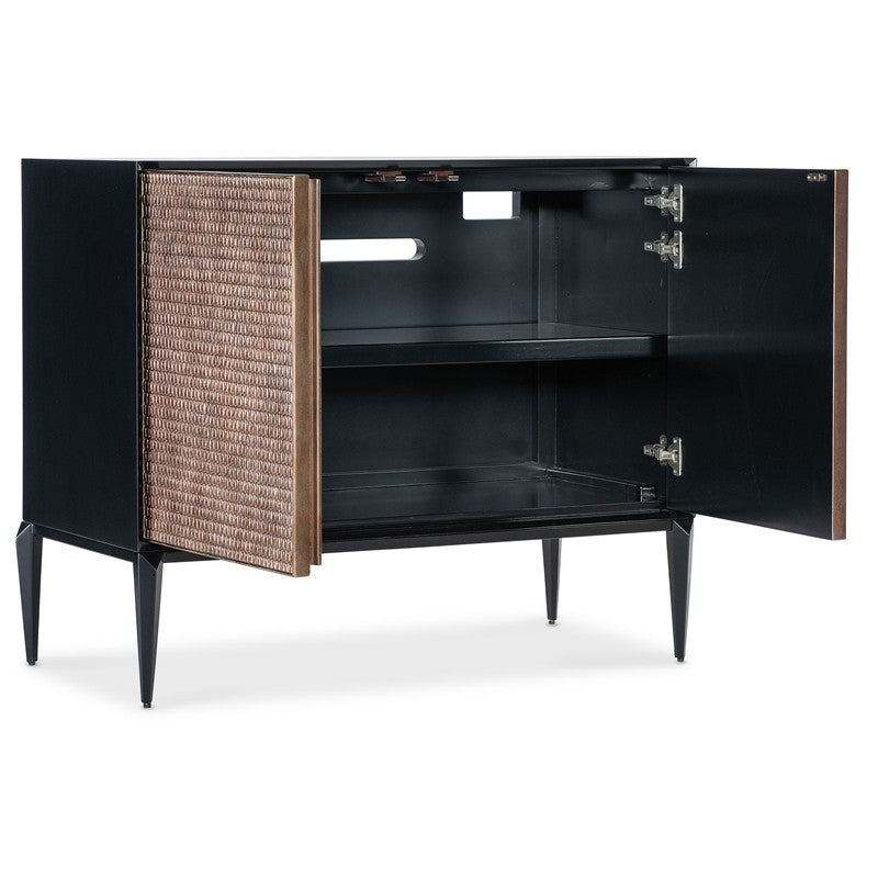 Melange - Boucle Accent Chest - Black