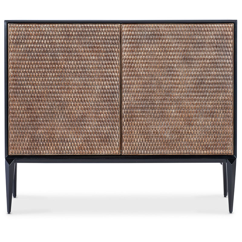 Melange - Boucle Accent Chest - Black