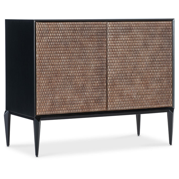 Melange - Boucle Accent Chest - Black