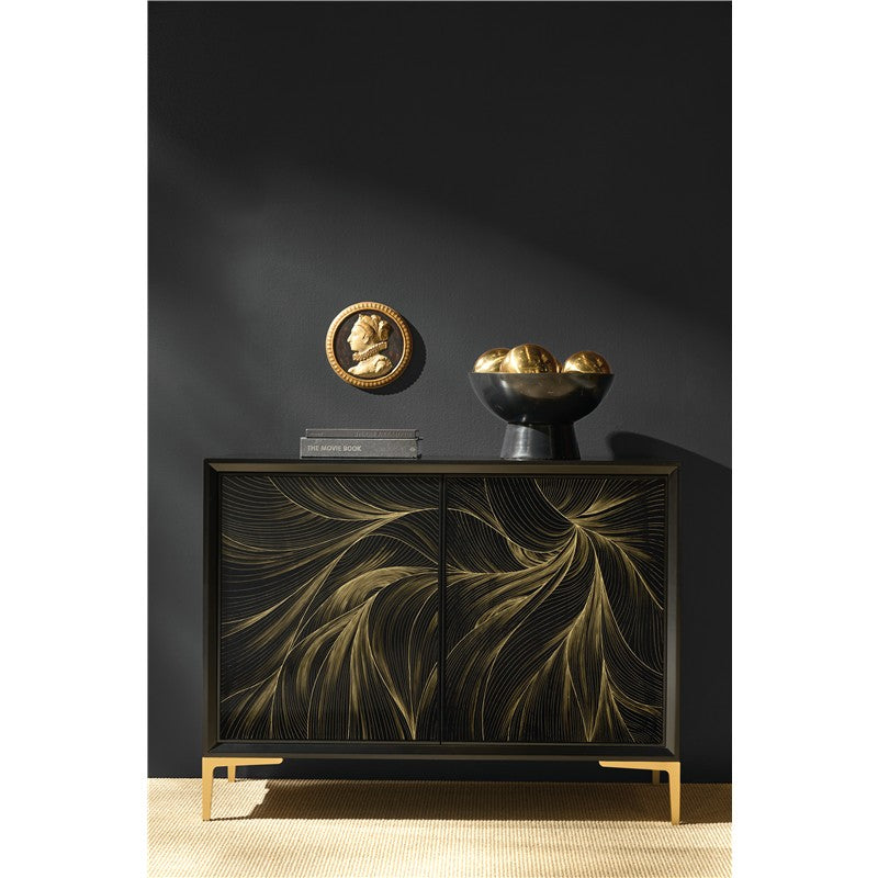 Melange - Willow Hall Chest - Black