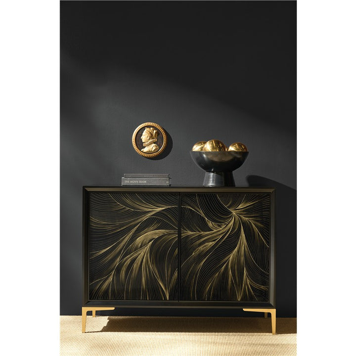 Melange - Willow Hall Chest - Black