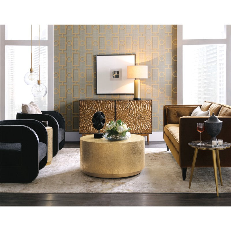 Melange - Fingerprints 2-Door Credenza