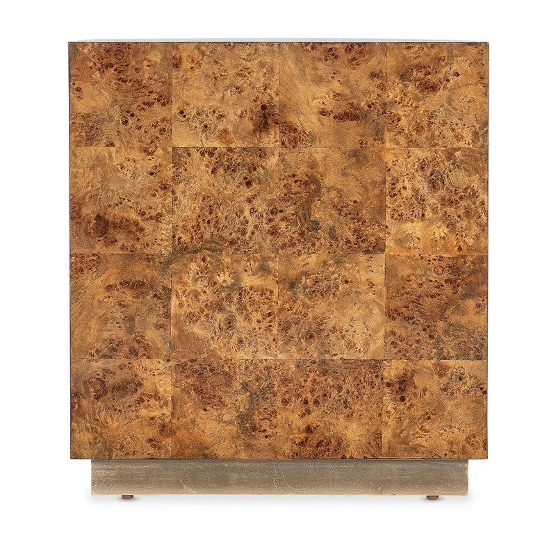 Melange - Burlesque Accent Table - Light Brown