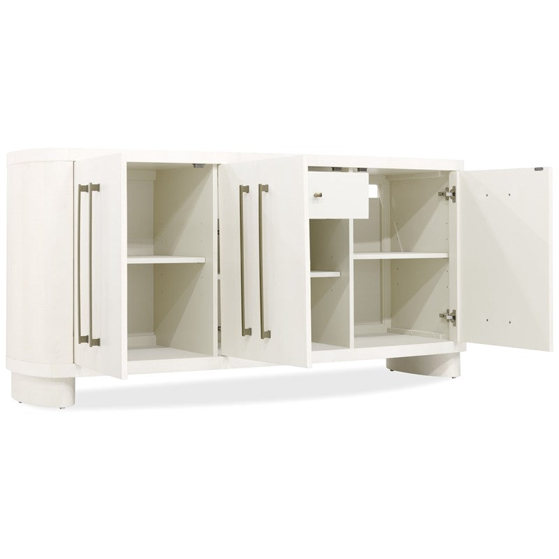 Melange - Bar None Credenza - White