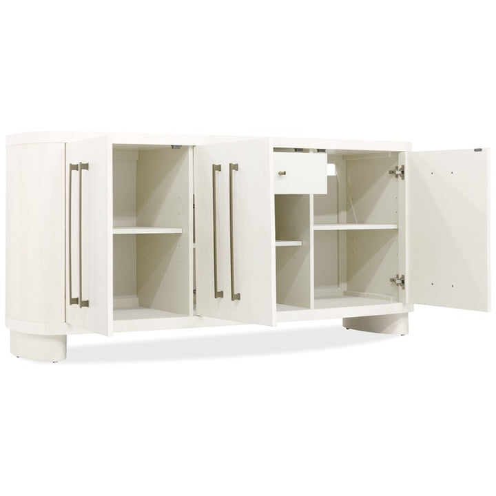 Melange - Bar None Credenza - White