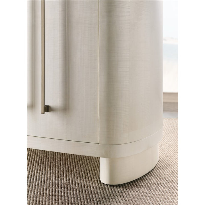 Melange - Bar None Credenza - White