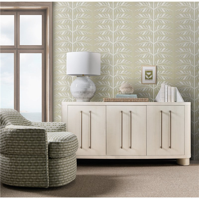 Melange - Bar None Credenza - White